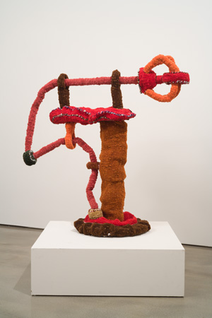 Pipe cleaner sculpture by Ted Fullwood